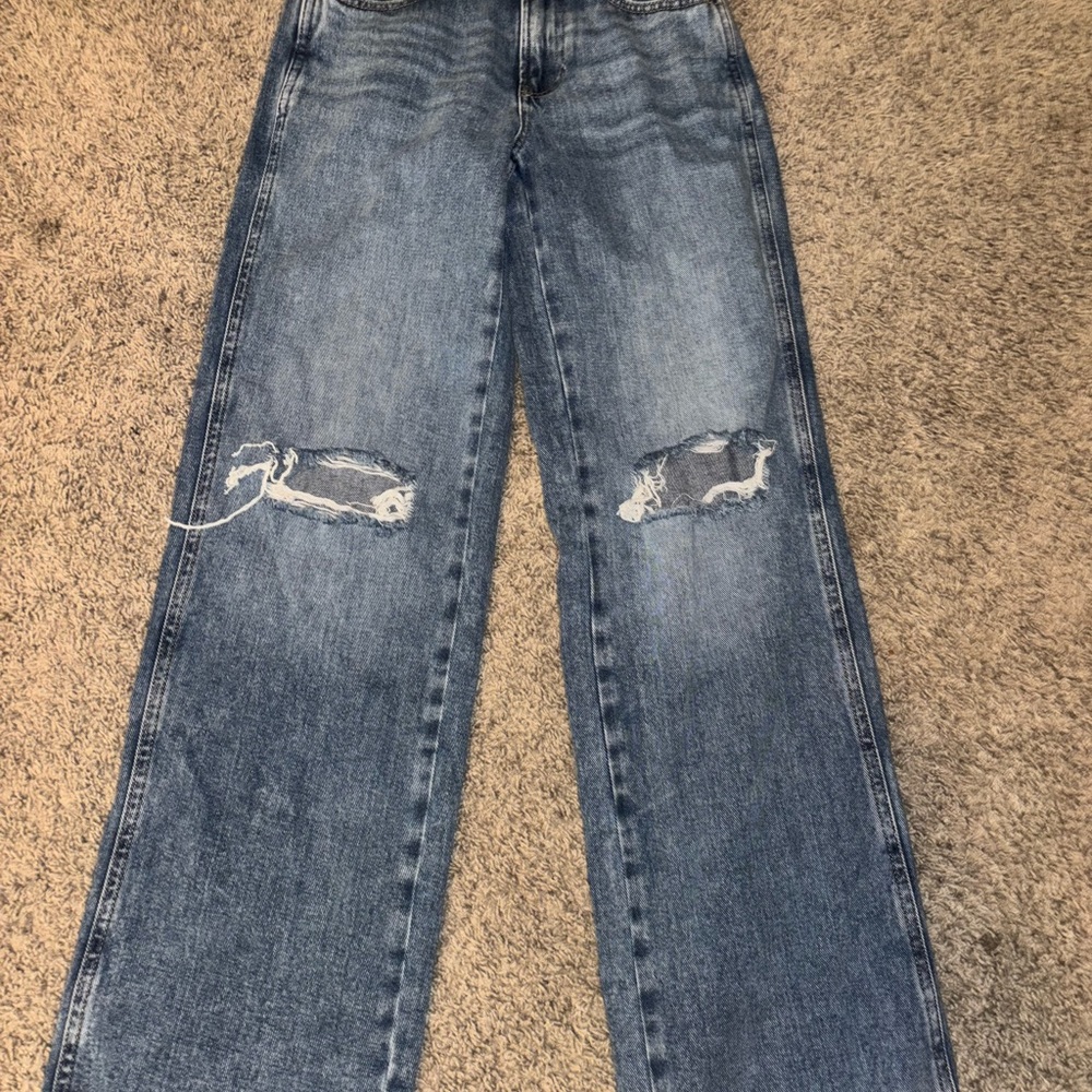PacSun Light Blue Baggy Denim Jeans size 23